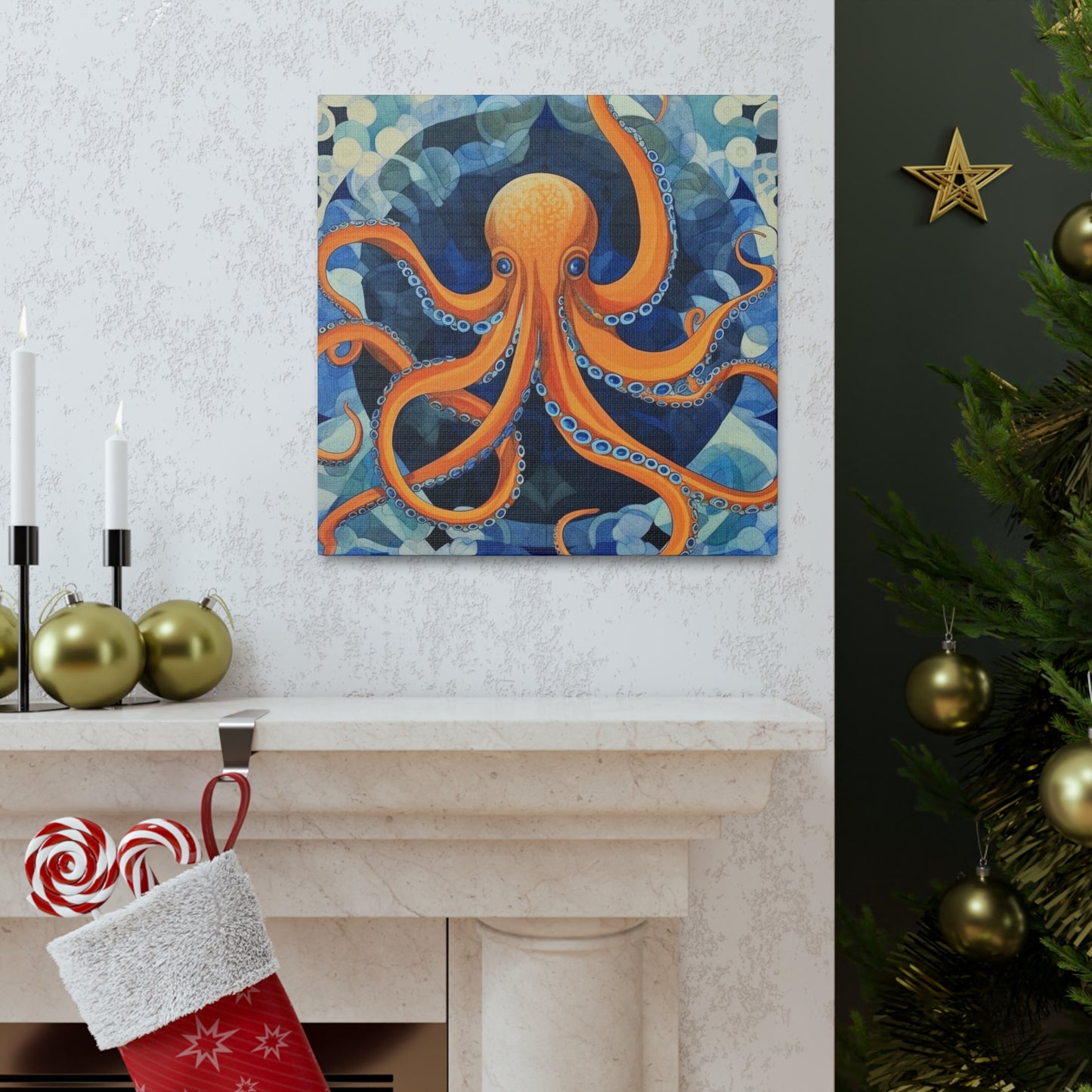 Octopus Canvas Gallery Wraps