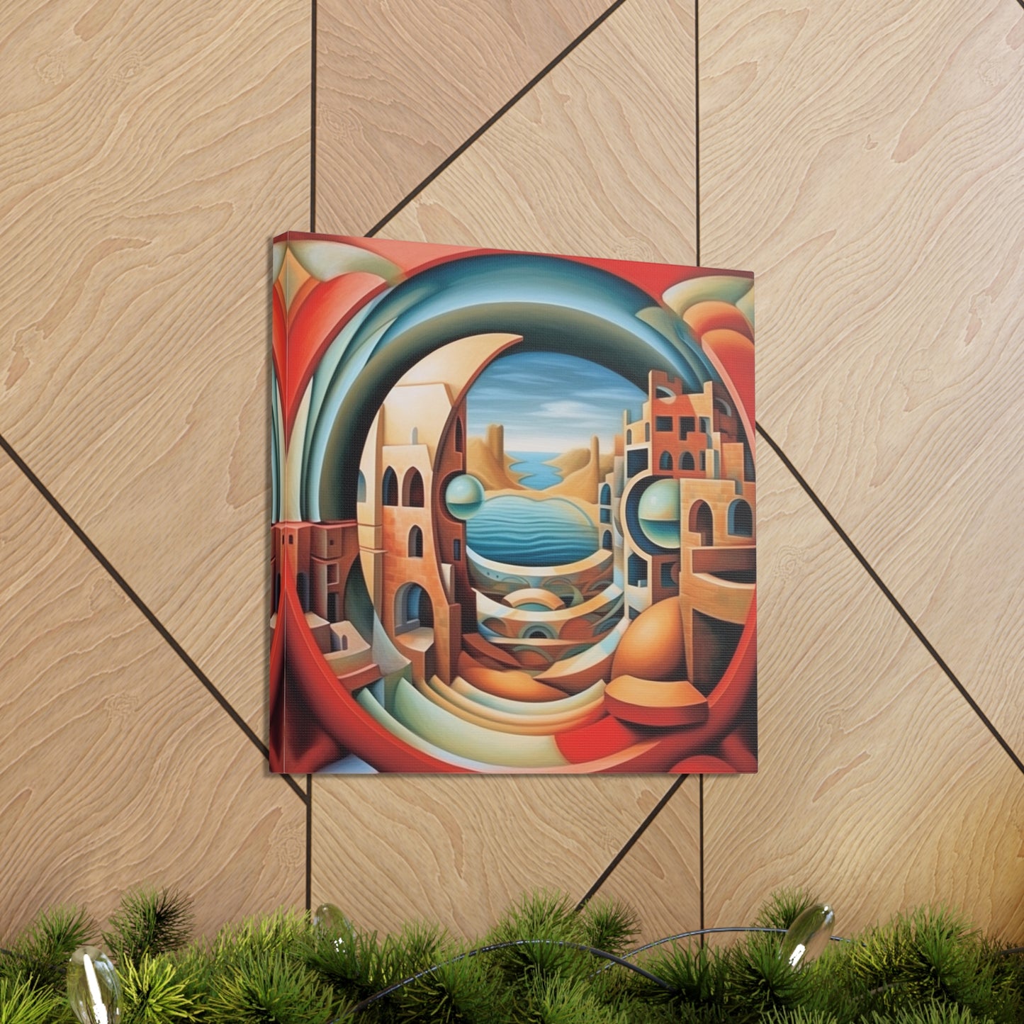 Port of Call Canvas Gallery Wraps