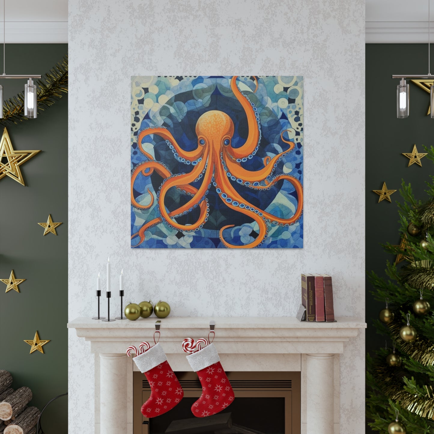 Octopus Canvas Gallery Wraps