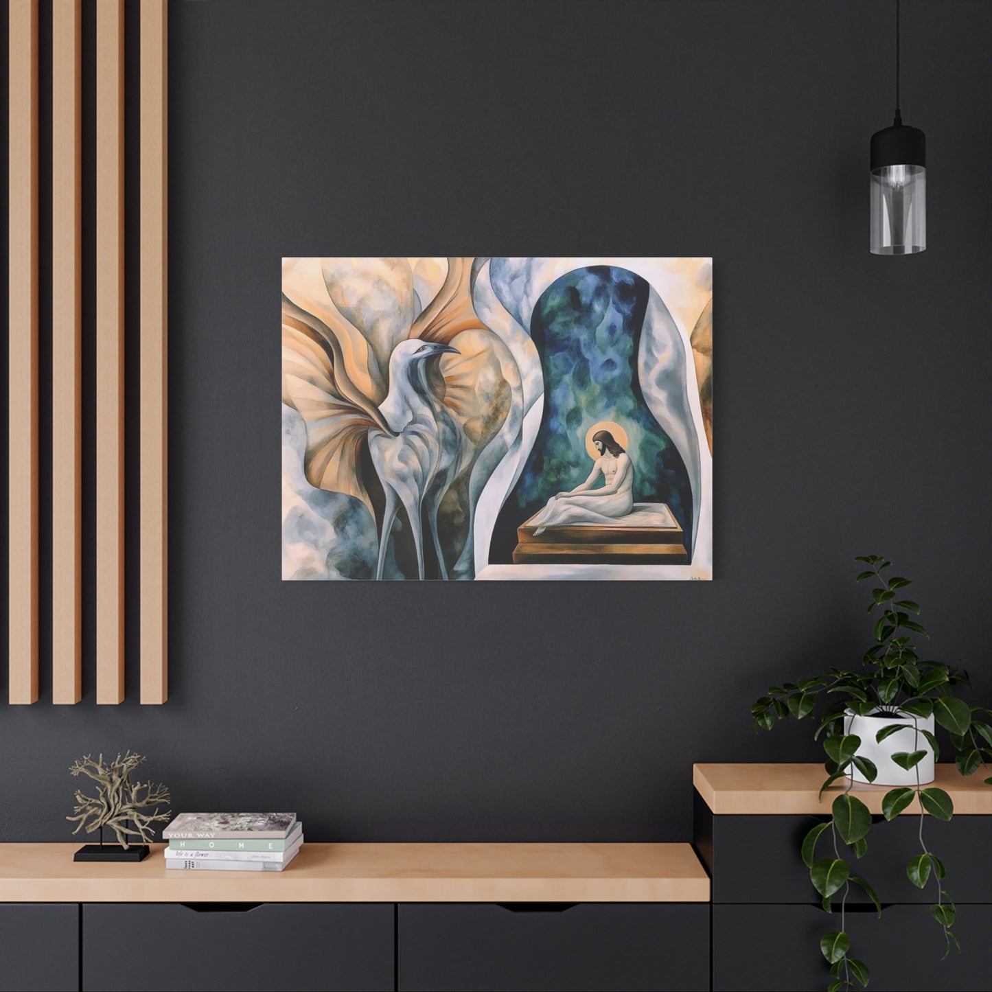 Initiation Matte Canvas, Stretched, 1.25"