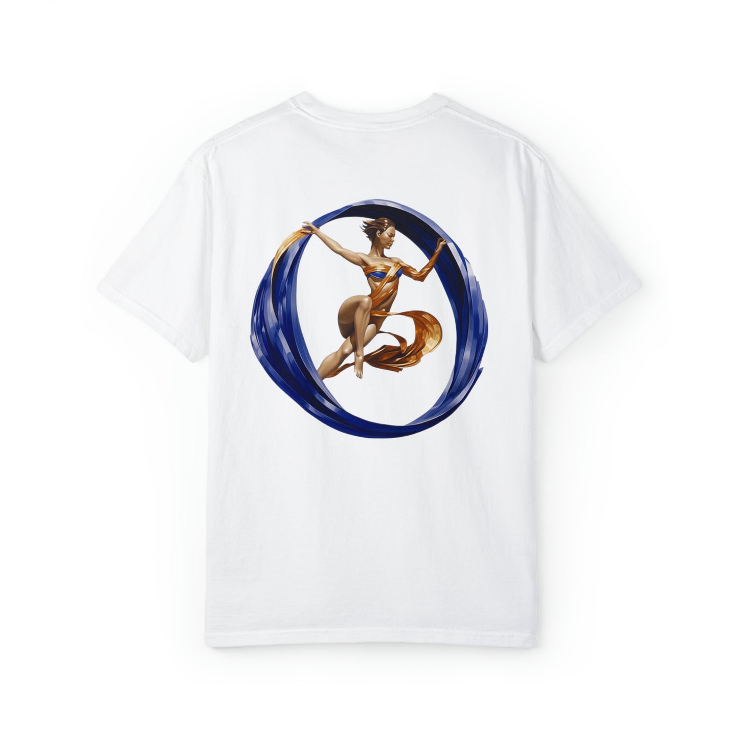 Aqueous Dancer Back Unisex Garment-Dyed T-shirt