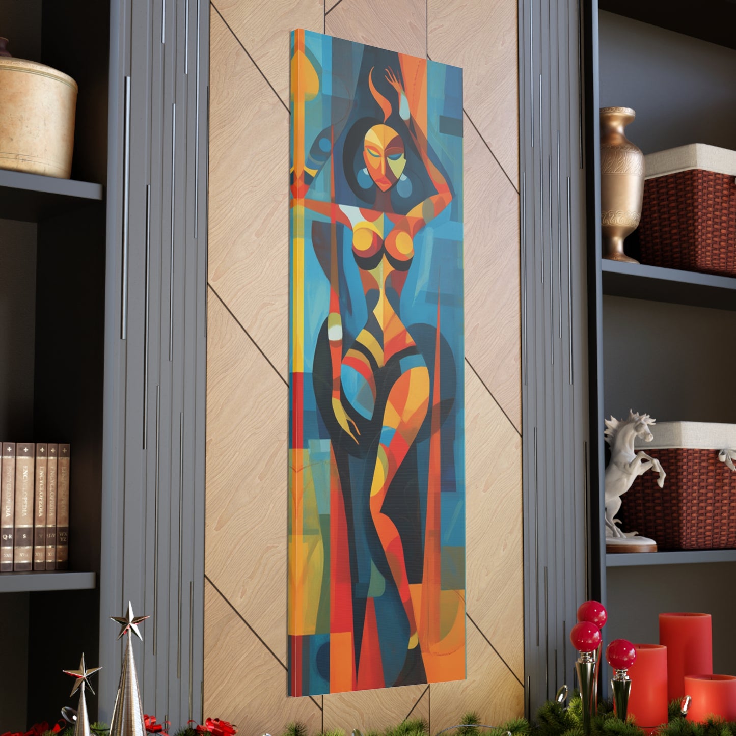 Tantric Yoga Goddess Canvas Gallery Wraps