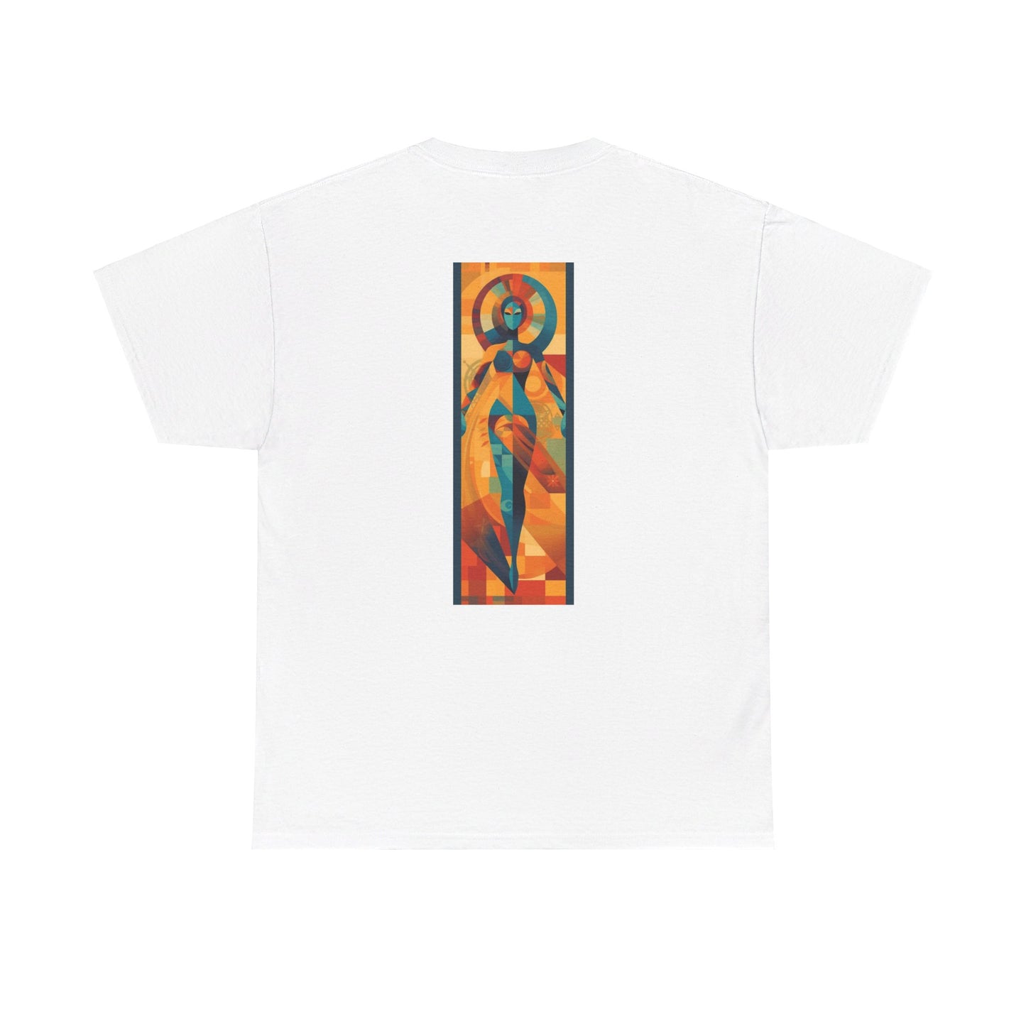 Tantric Cubism Unisex Heavy Cotton Tee