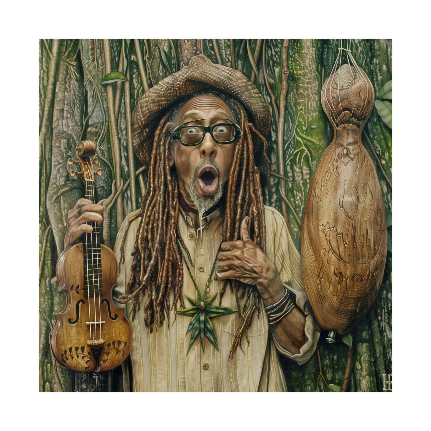 Rastafari Matte Poster