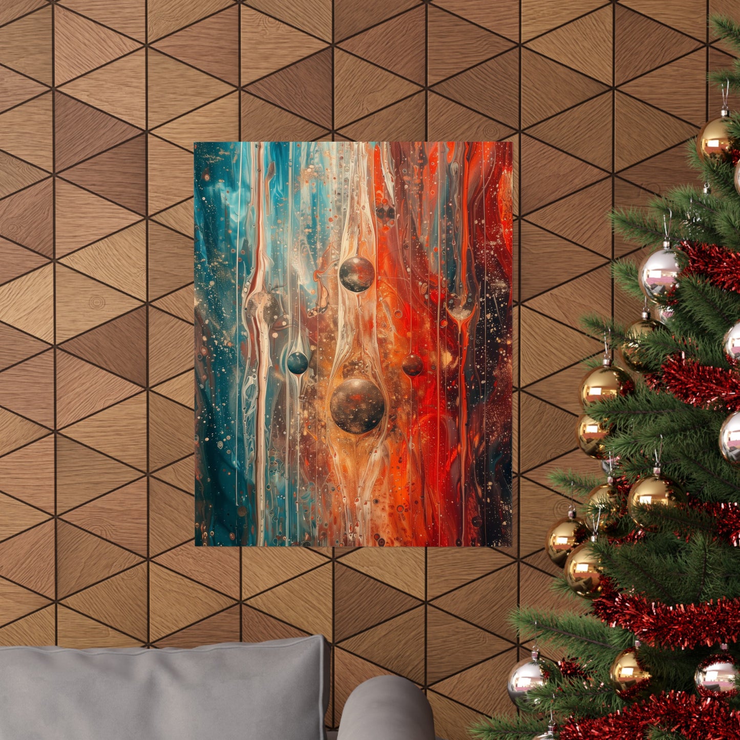 Planetary Membranes Matte Poster