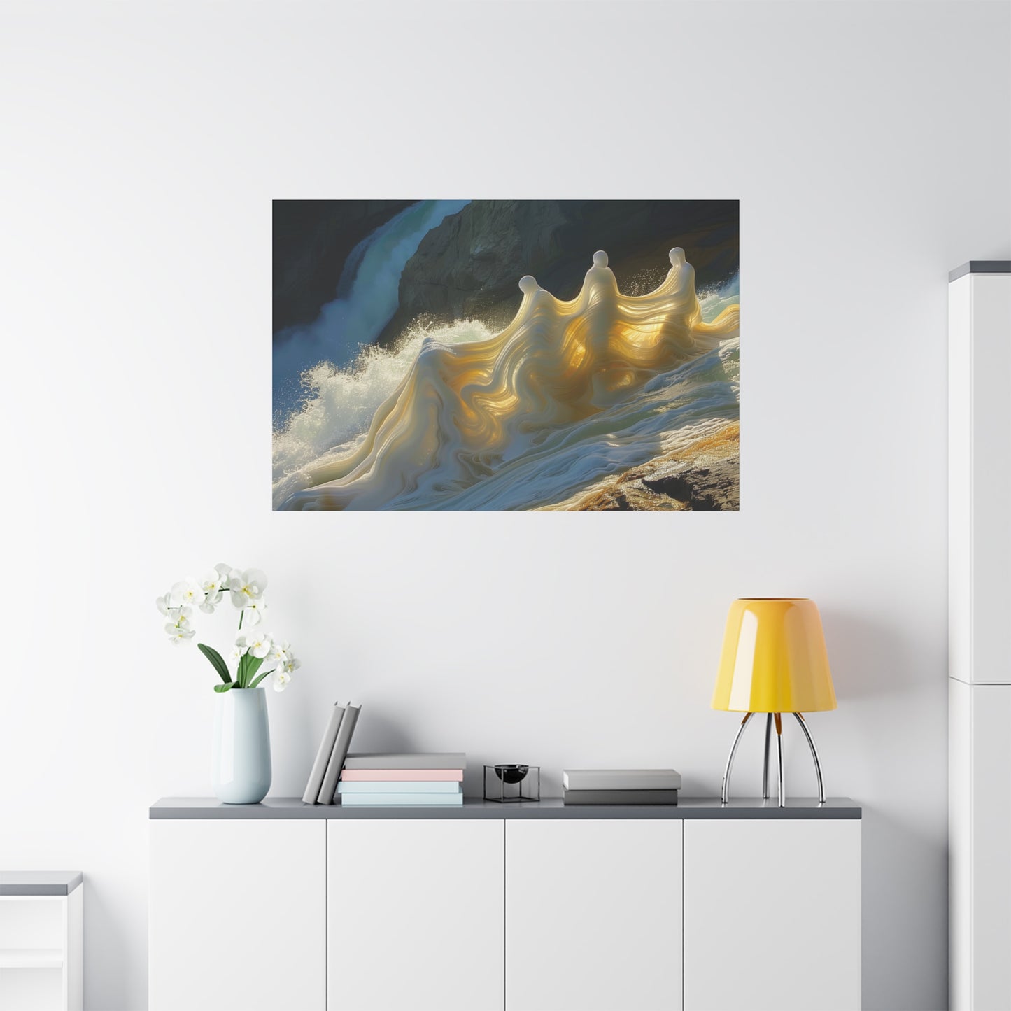 Water Spirits Matte Canvas, Stretched, 1.25"