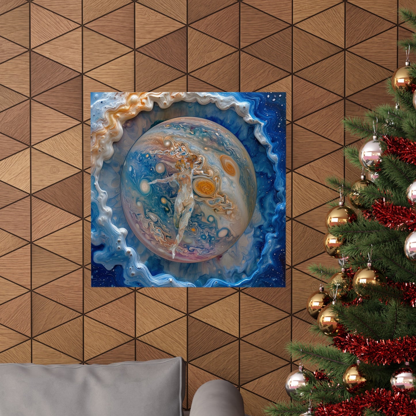Planetary Dancing Matte Posters