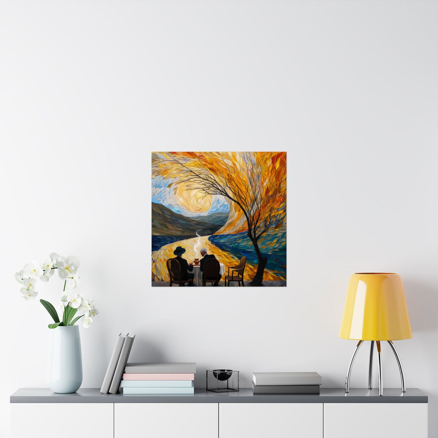 Tea For Three Matte Poster