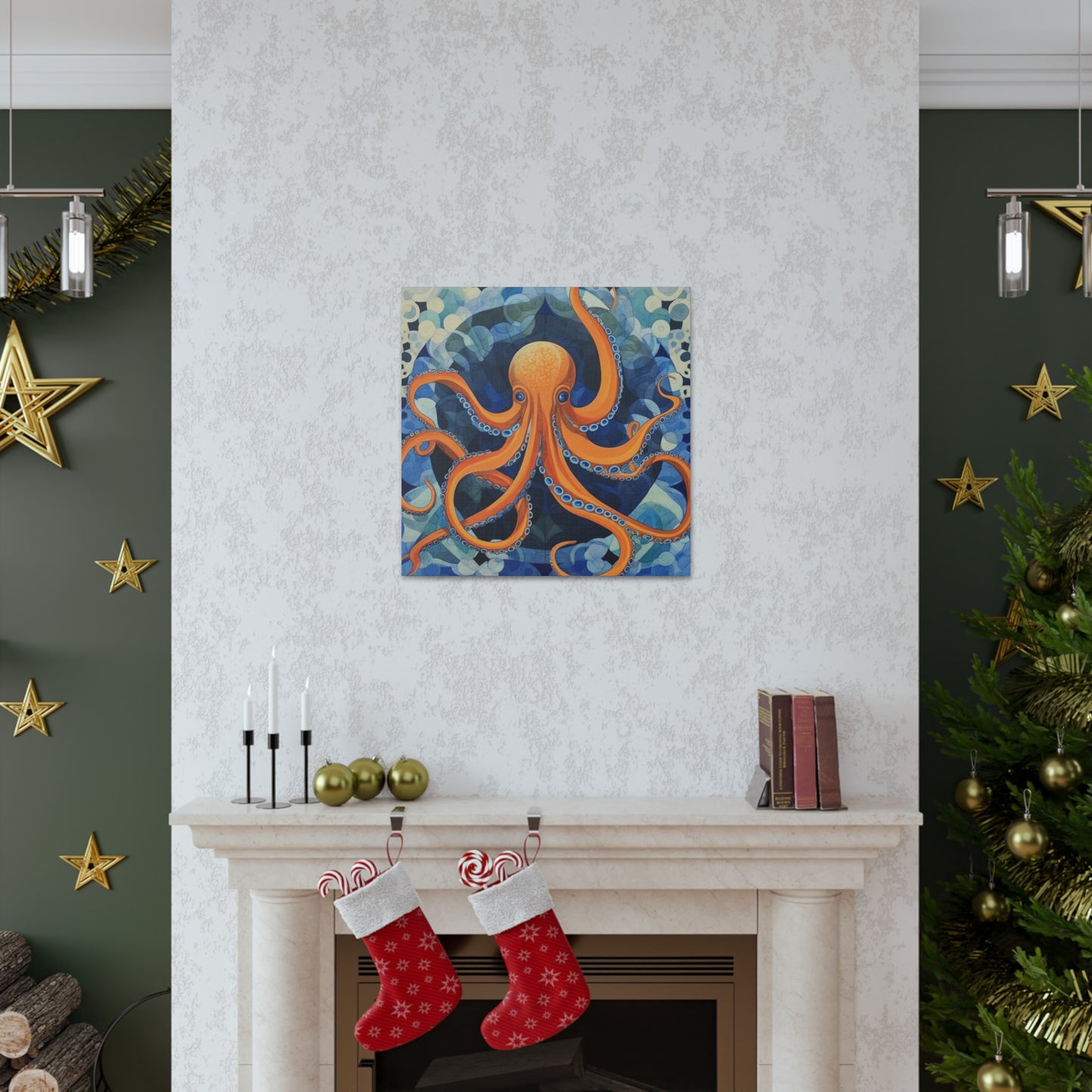 Octopus Canvas Gallery Wraps