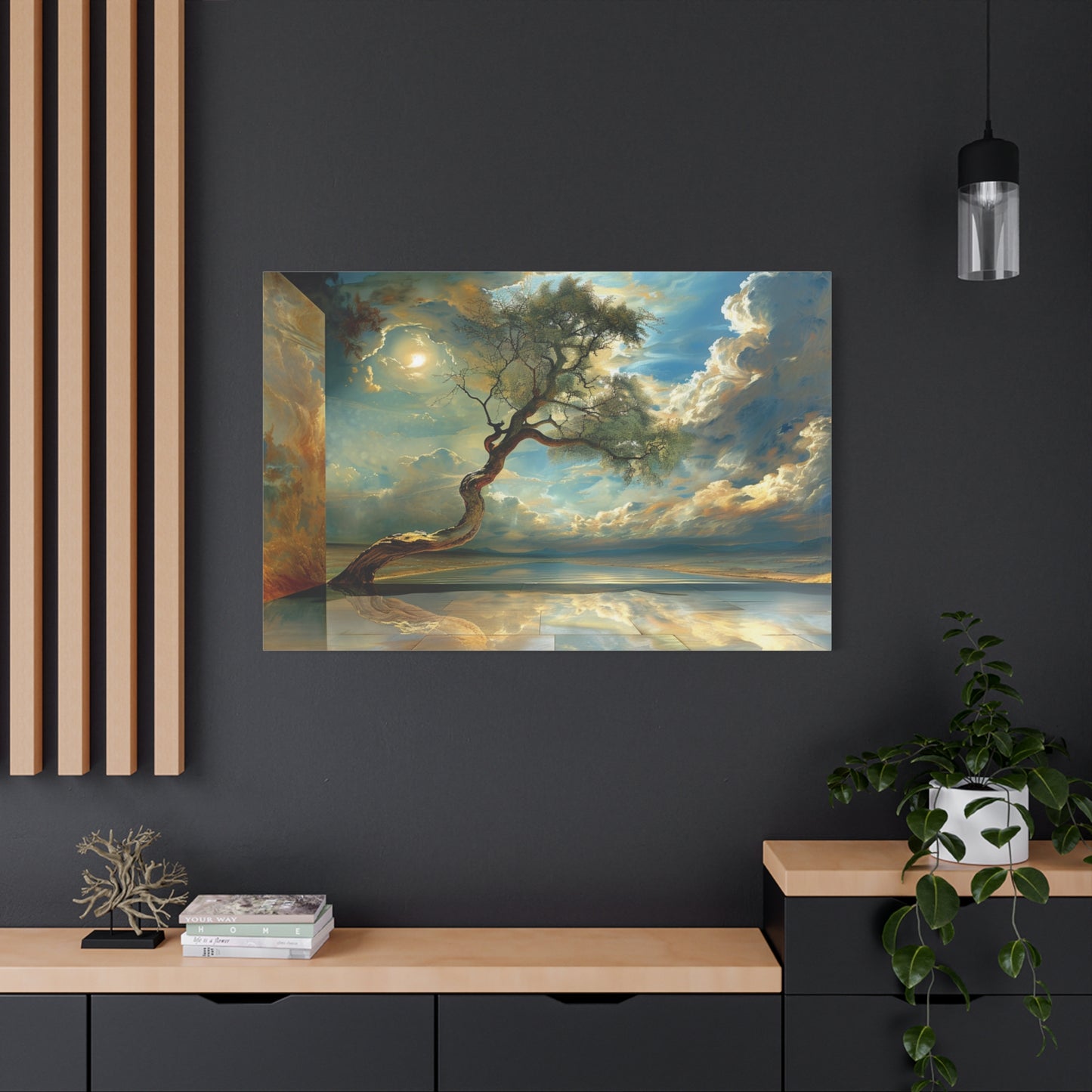 Tree Perspective Matte Canvas, Stretched, 1.25"