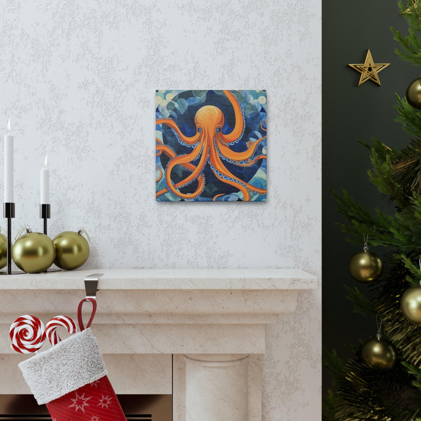 Octopus Canvas Gallery Wraps