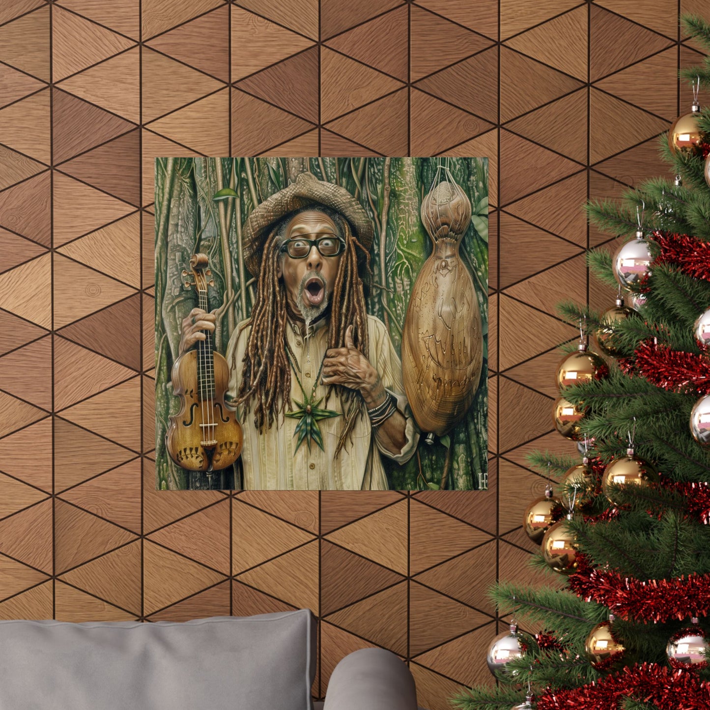 Rastafari Matte Poster