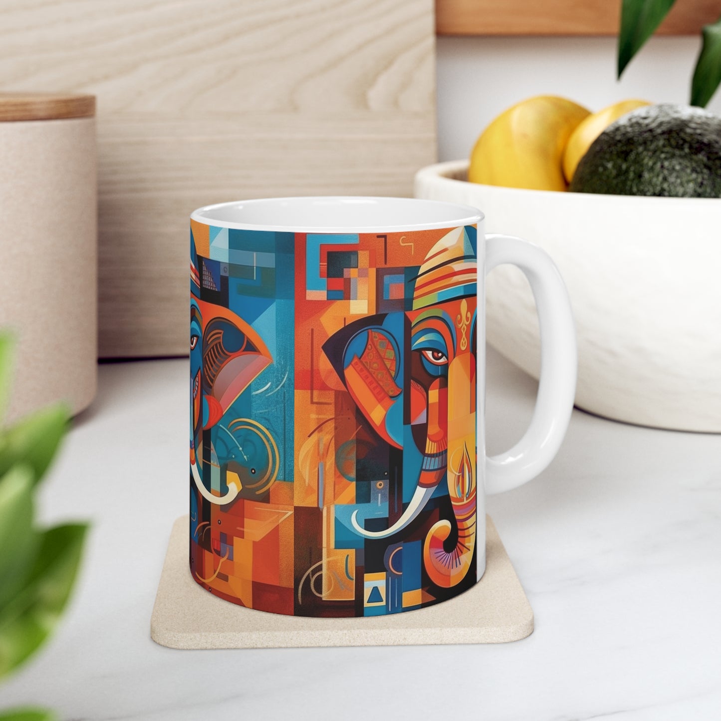 Ganesha Ceramic Mug 11oz