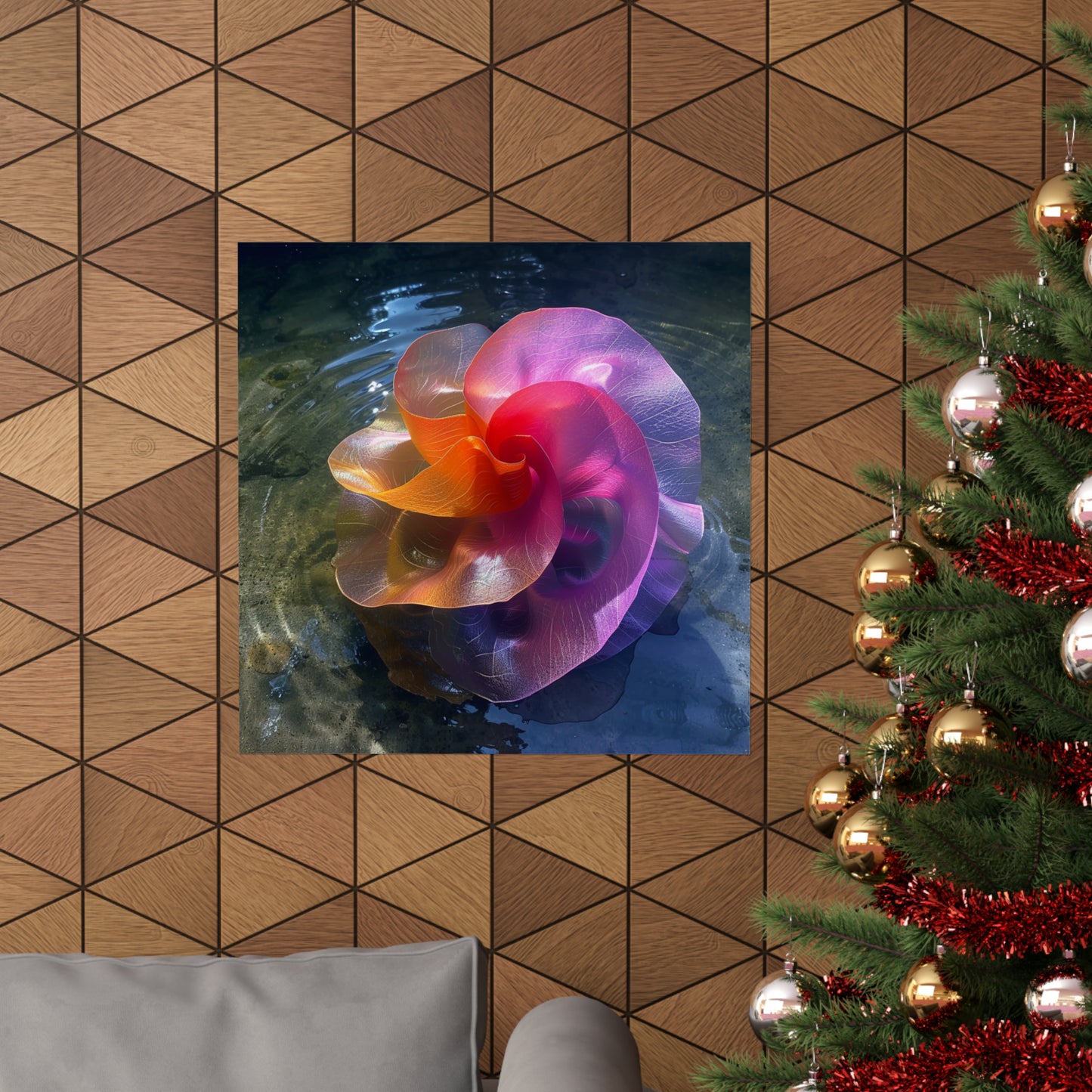 Bougainvillea Dreams Matte Poster