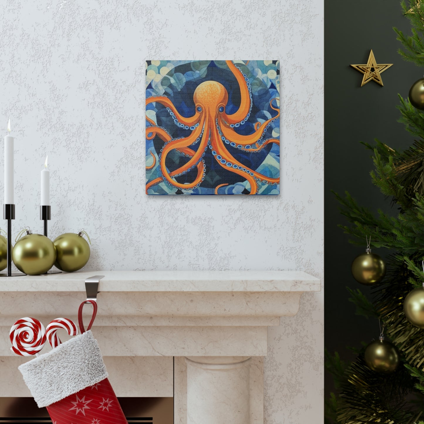 Octopus Canvas Gallery Wraps