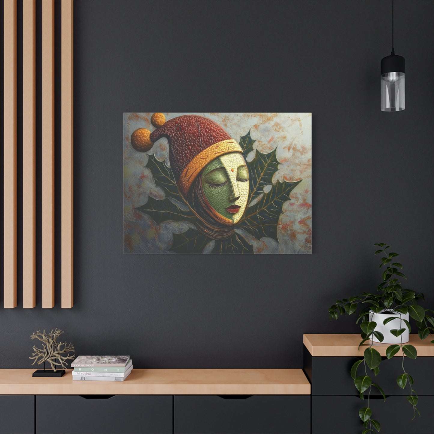 Holy Elf Matte Canvas, Stretched, 1.25"