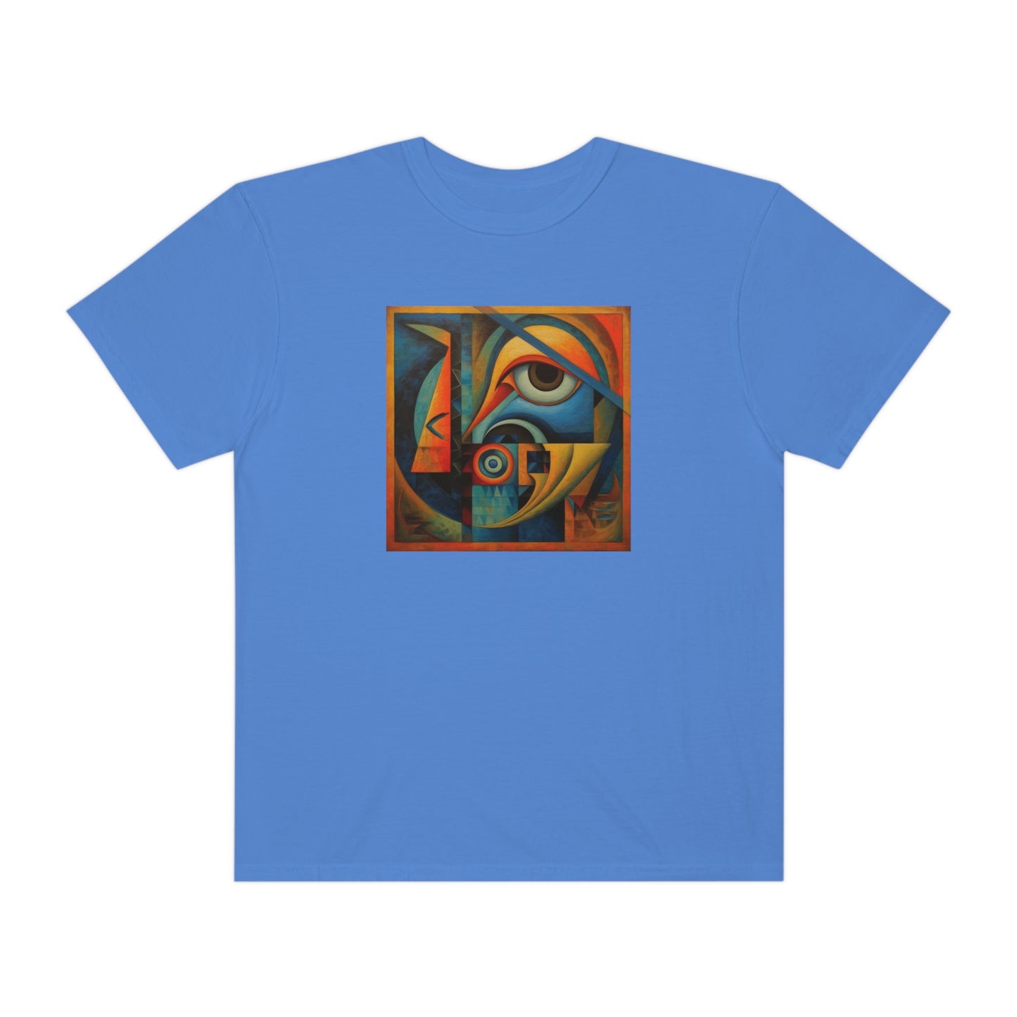 Abstract Art Unisex Garment-Dyed T-shirt