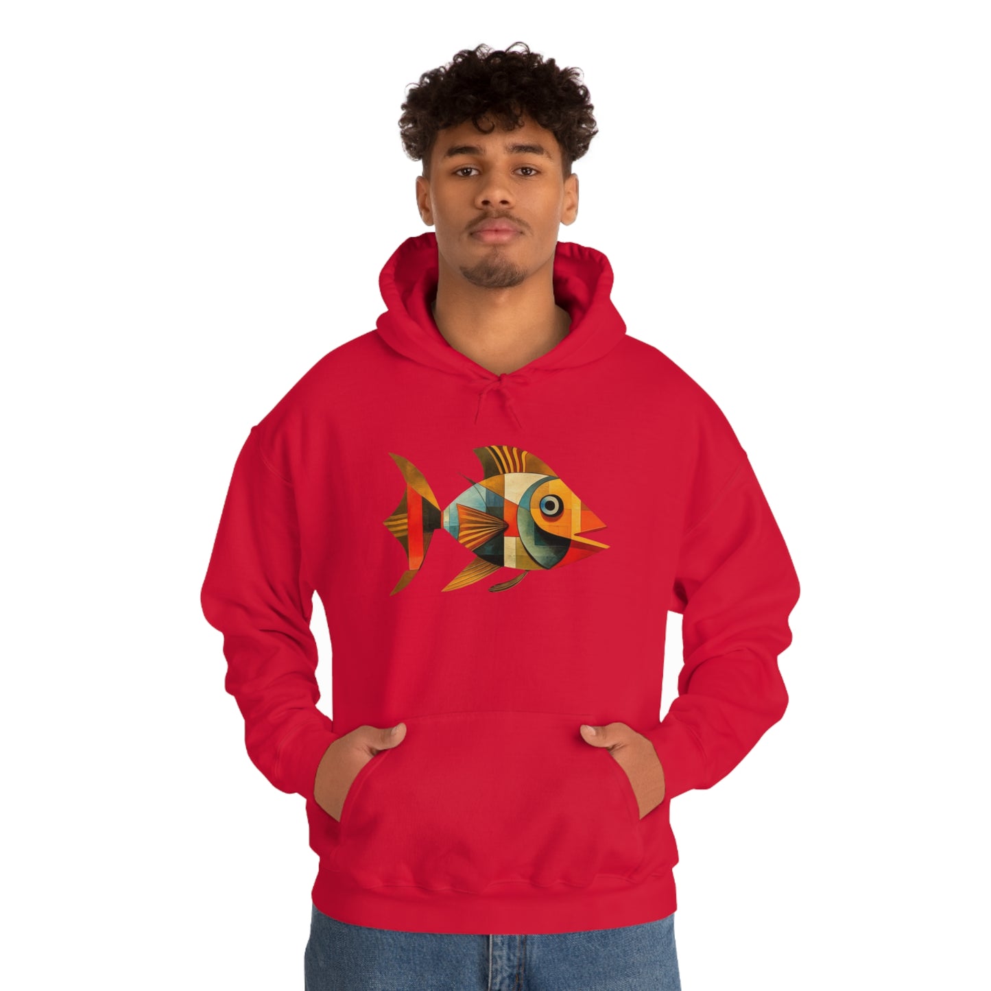 Fish Unisex Heavy Blend™ Hooded Sweatshirt