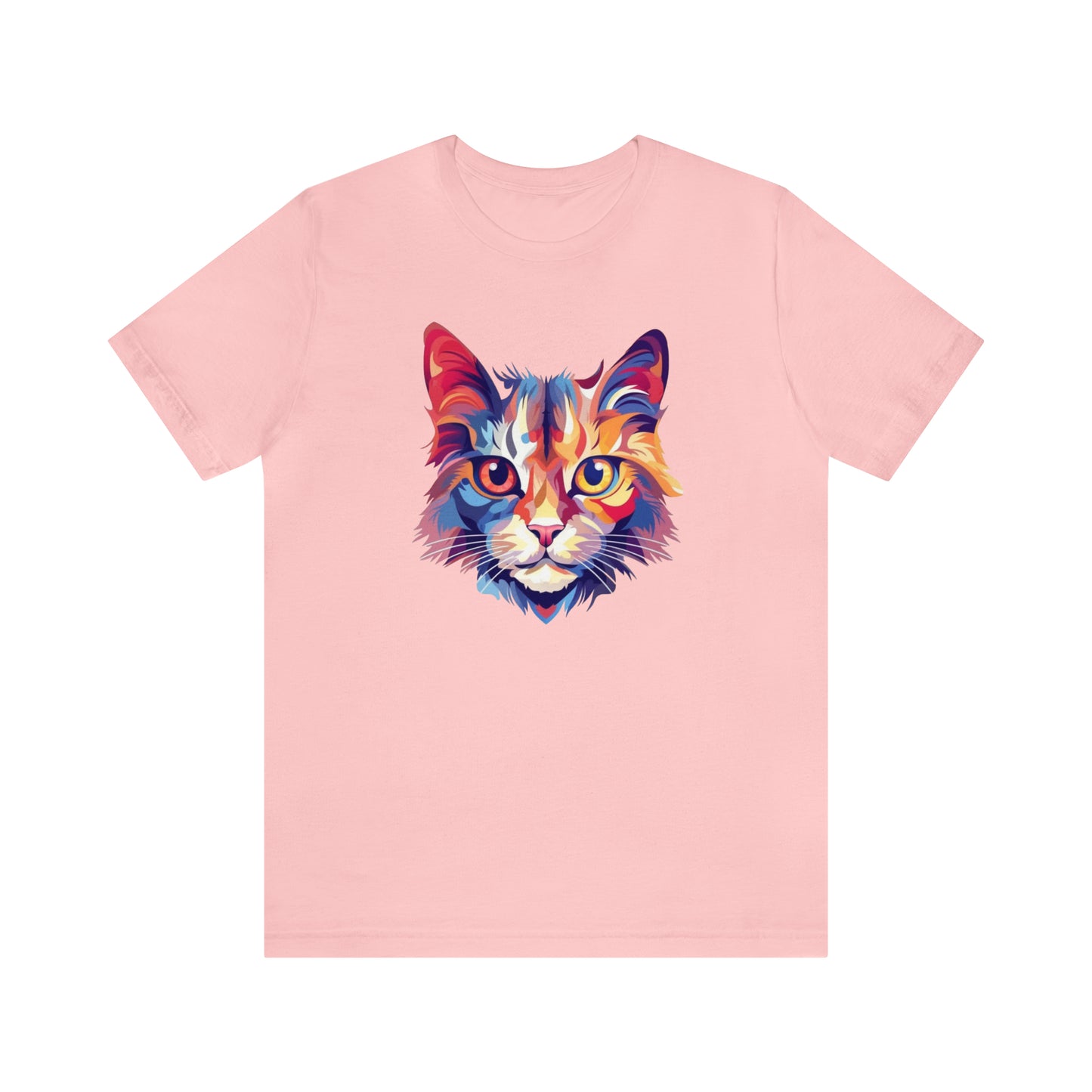 Pastel Cat Unisex Jersey Short Sleeve Tee