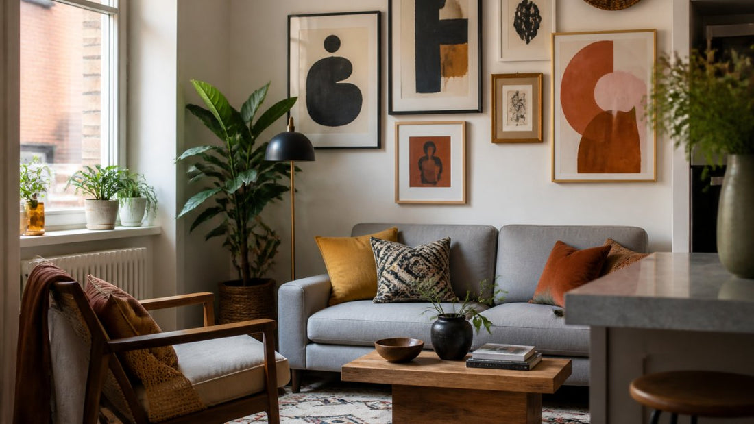 Artistic Home Decor for Small Apartments: 7 Ideas