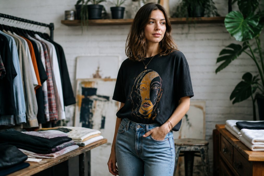 How to Style Artistic Graphic Tees: 7 Outfit Ideas