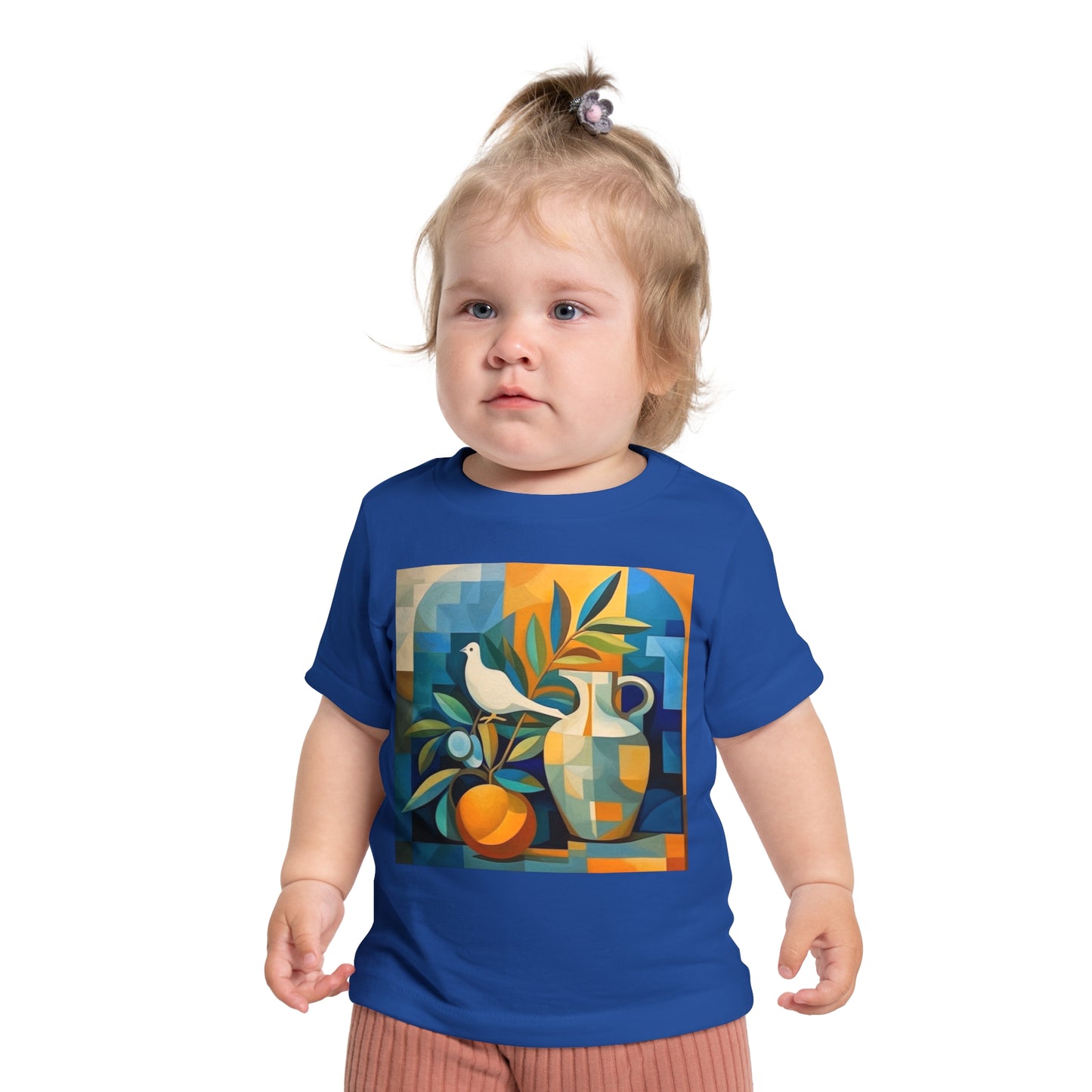 Dove and Olive Branch Baby Short Sleeve T-Shirt