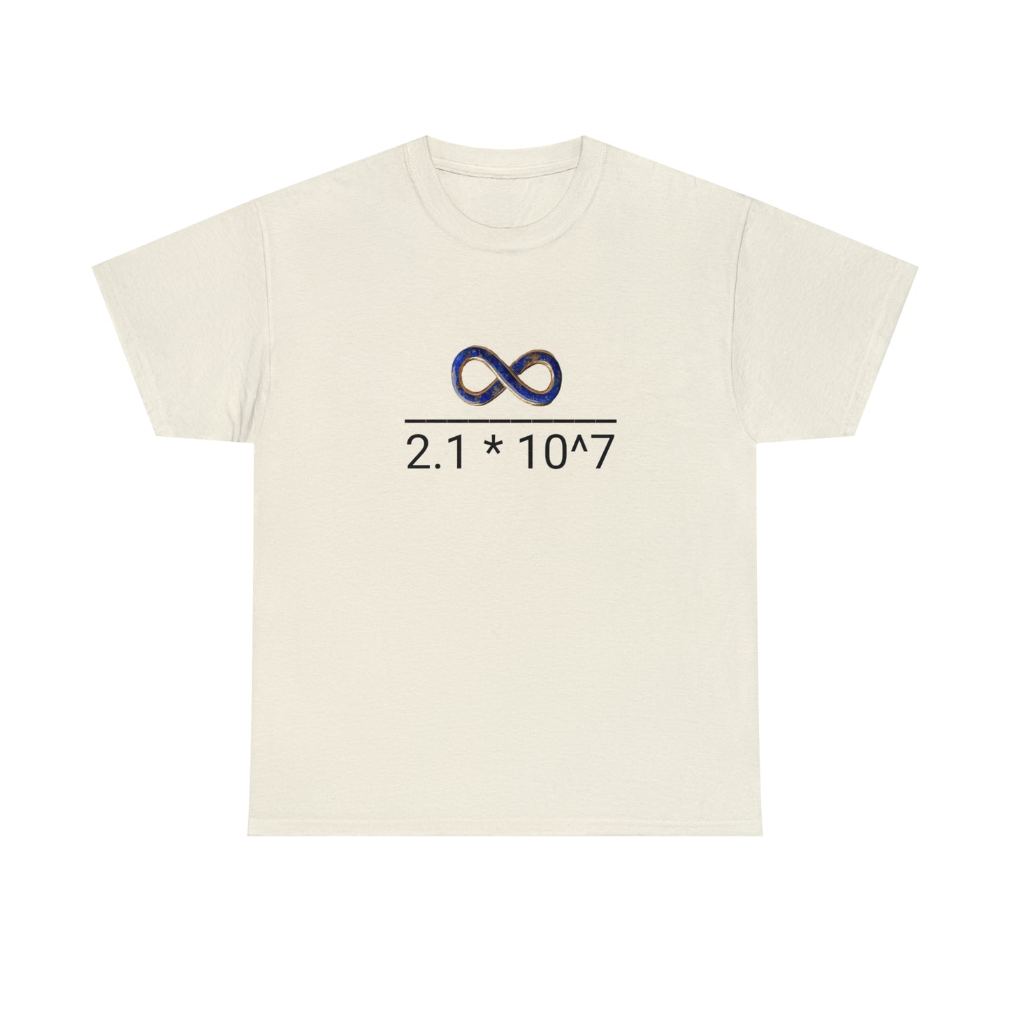 Pricing the Universe in Bitcoin Unisex Heavy Cotton Tee