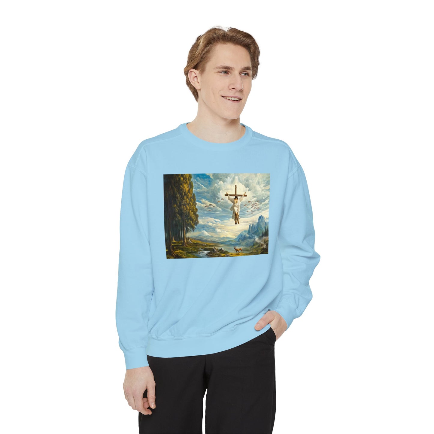 Oregon Salvation Unisex Garment-Dyed Sweatshirt