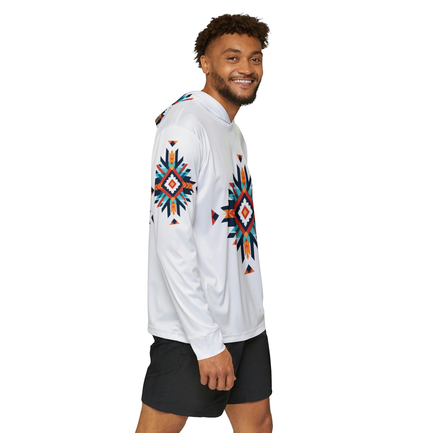 Navajo Men's Sports Warmup Hoodie (AOP)