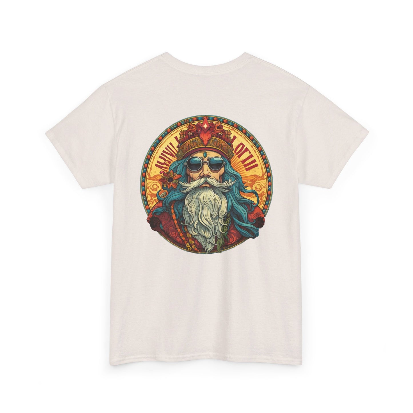 Da Vinci Hippy Back Unisex Heavy Cotton Tee