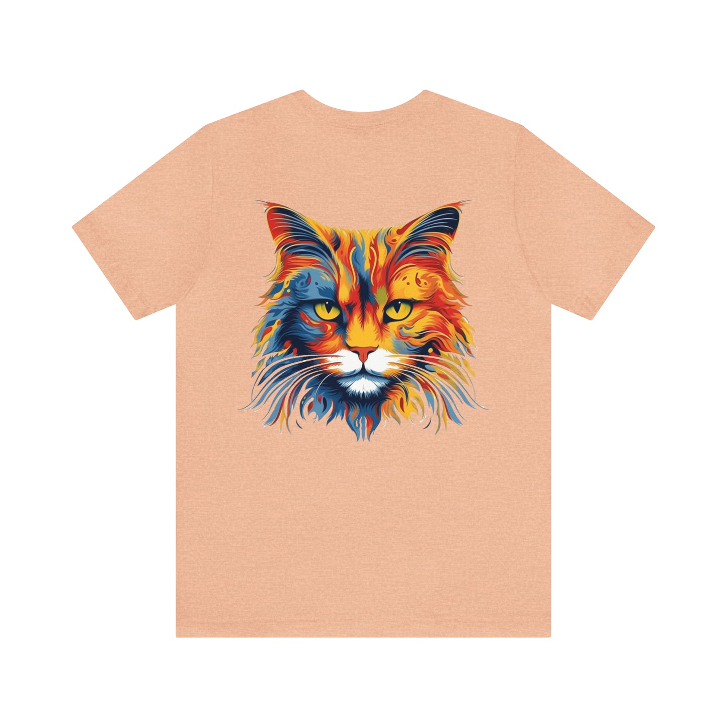 Maine Cat Vinci Unisex Jersey Short Sleeve Tee