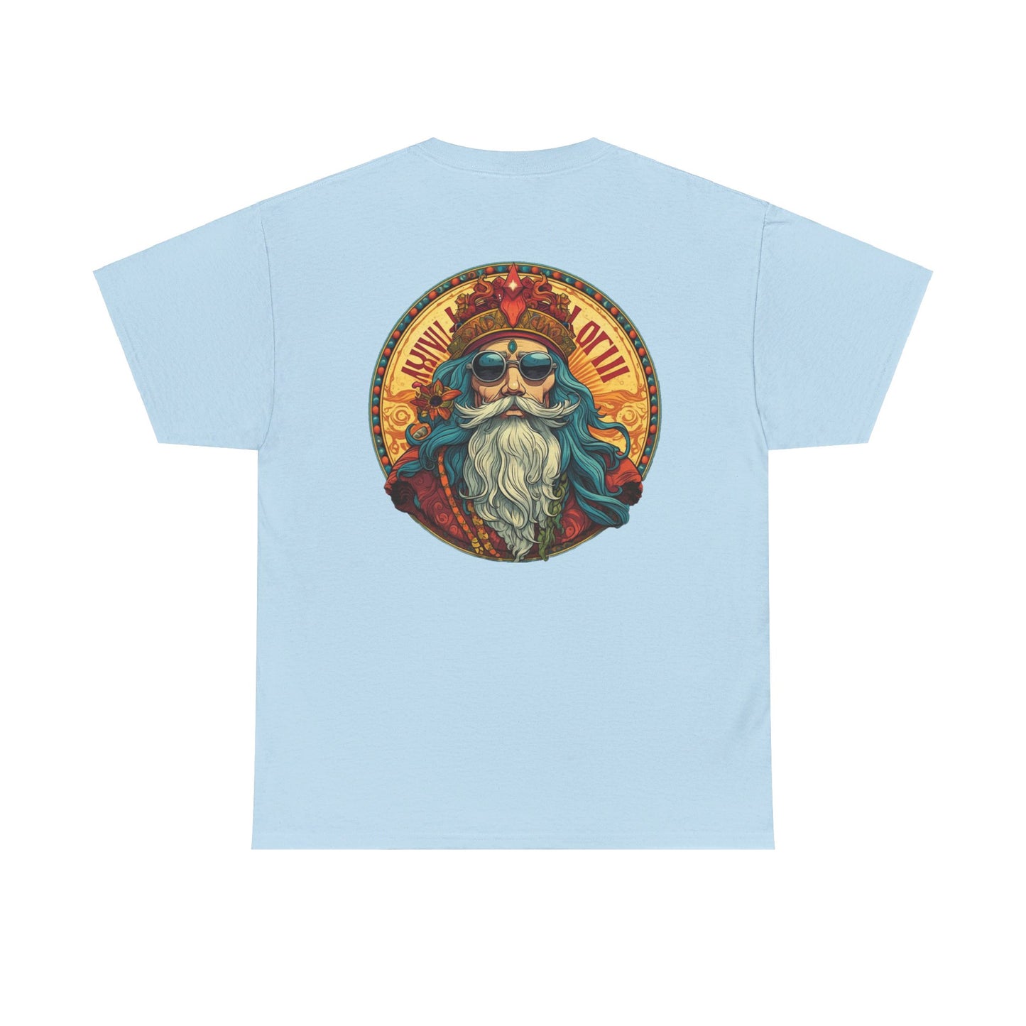 Da Vinci Hippy Back Unisex Heavy Cotton Tee