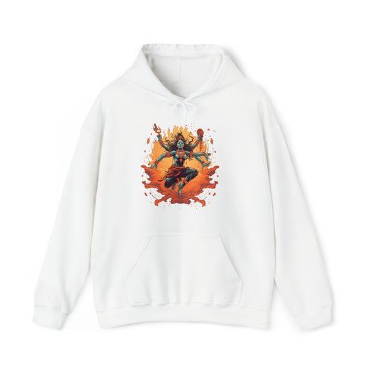 Dancing Shakti Goddess Front Unisex Heavy Blend™ Hooded Sweatshirt