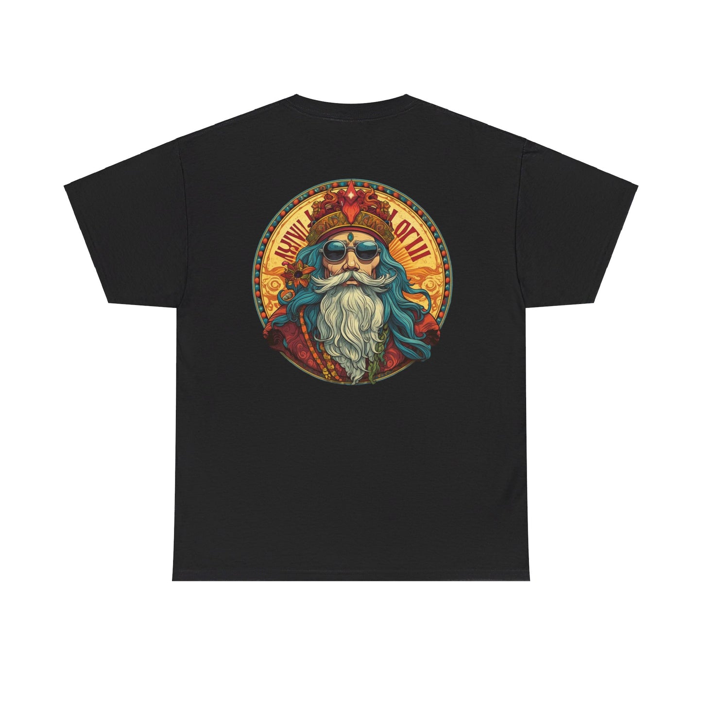 Da Vinci Hippy Back Unisex Heavy Cotton Tee