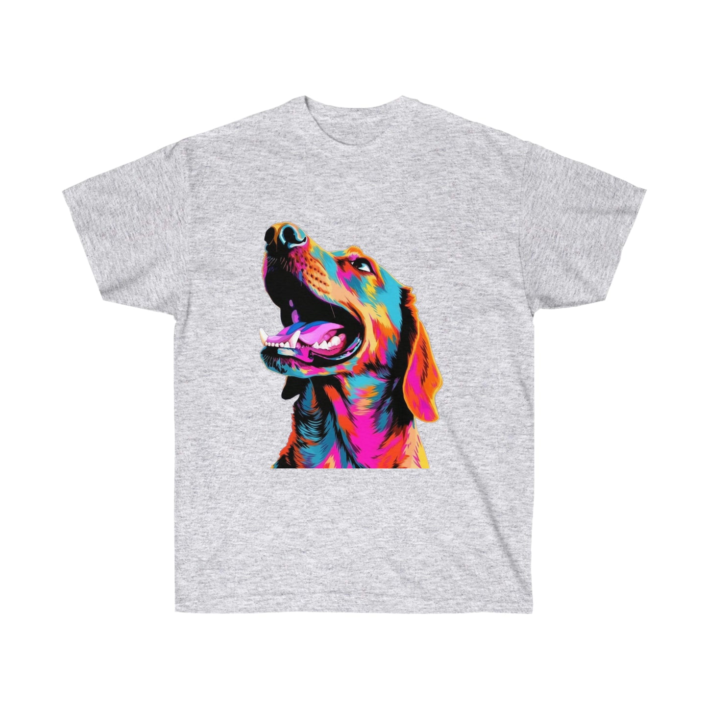 Psychedelic Pooch Unisex Ultra Cotton Tee