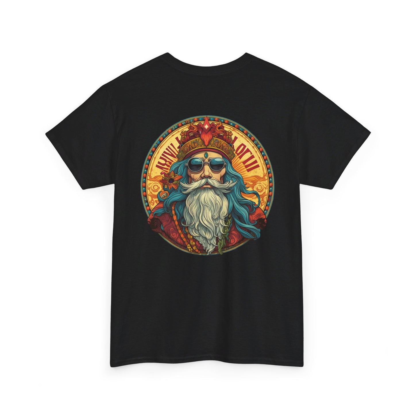 Da Vinci Hippy Back Unisex Heavy Cotton Tee