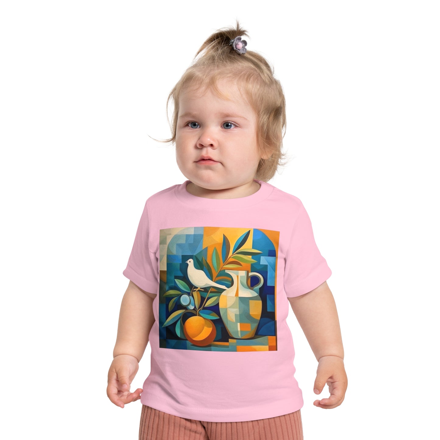 Dove and Olive Branch Baby Short Sleeve T-Shirt