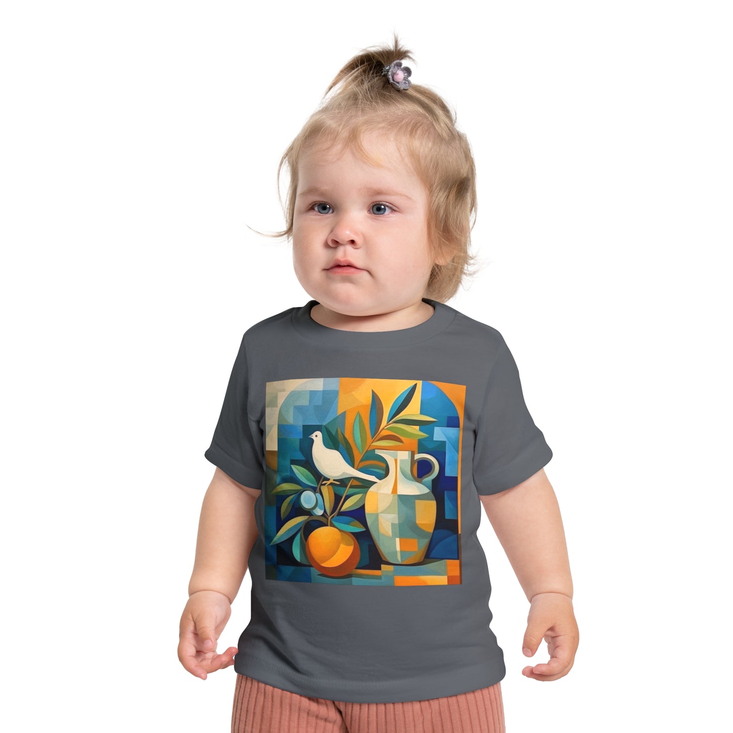 Dove and Olive Branch Baby Short Sleeve T-Shirt