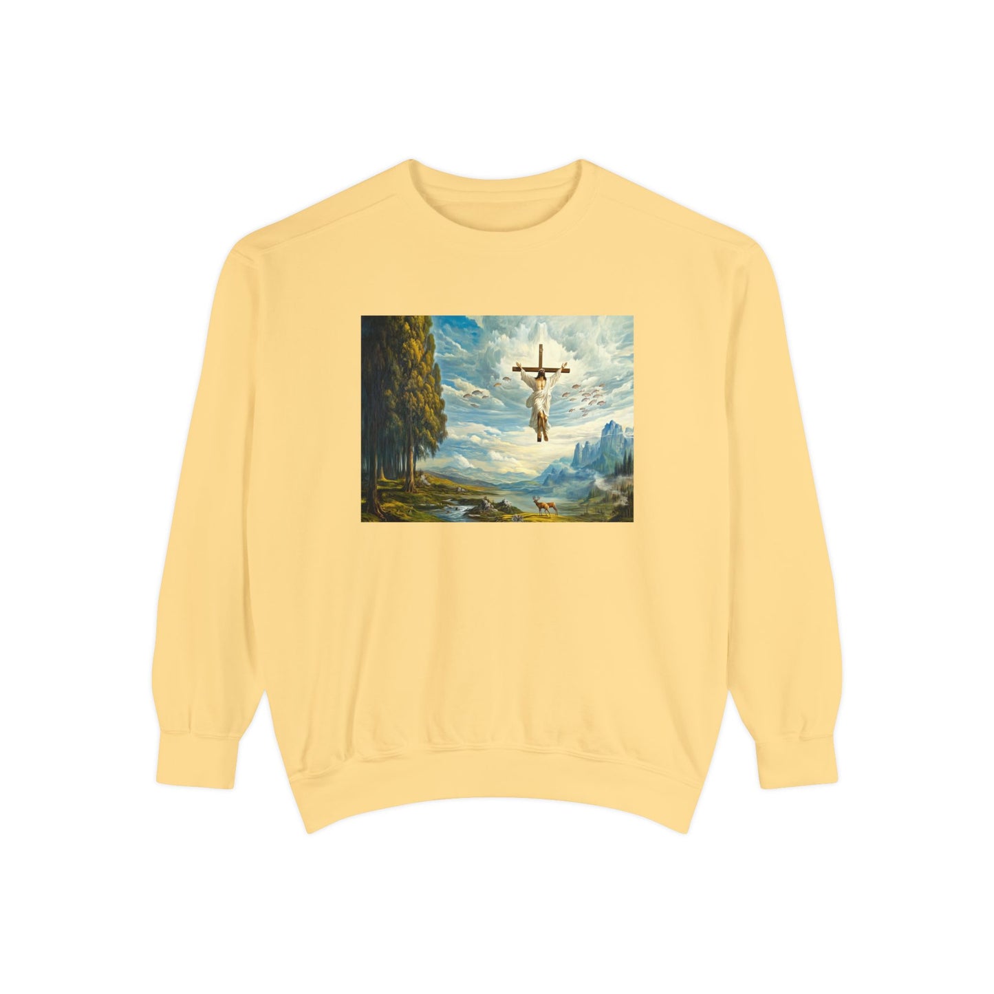 Oregon Salvation Unisex Garment-Dyed Sweatshirt