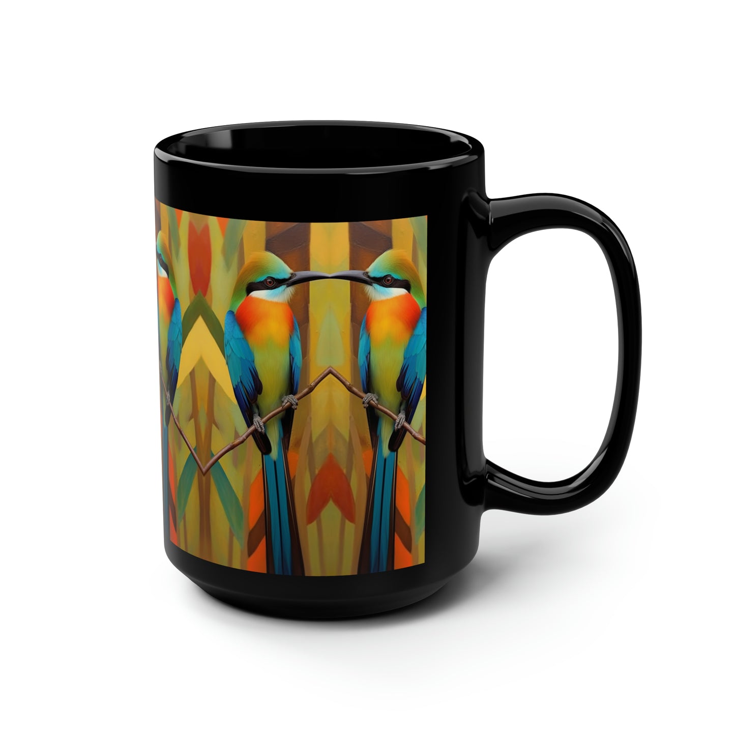 Guarabarranca Black Mug, 15oz