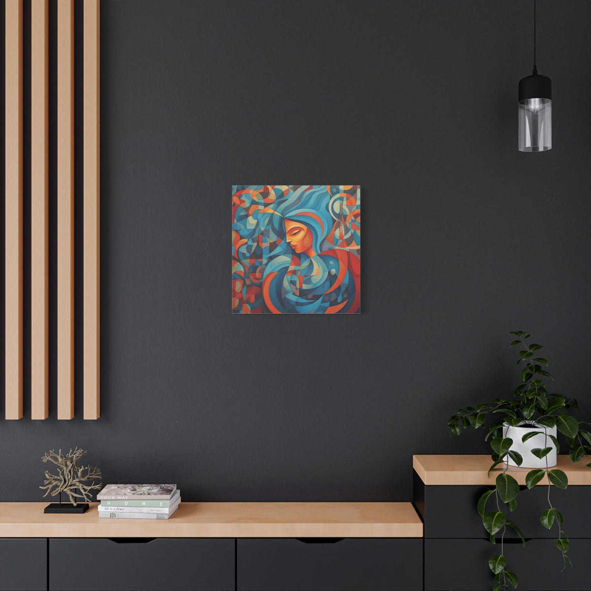 Water Wizard Cubed Canvas Gallery Wraps