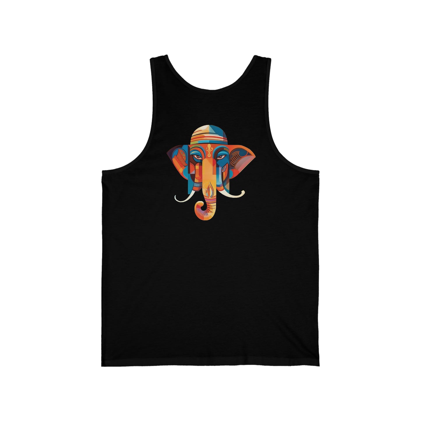 Ganesha Back Unisex Jersey Tank