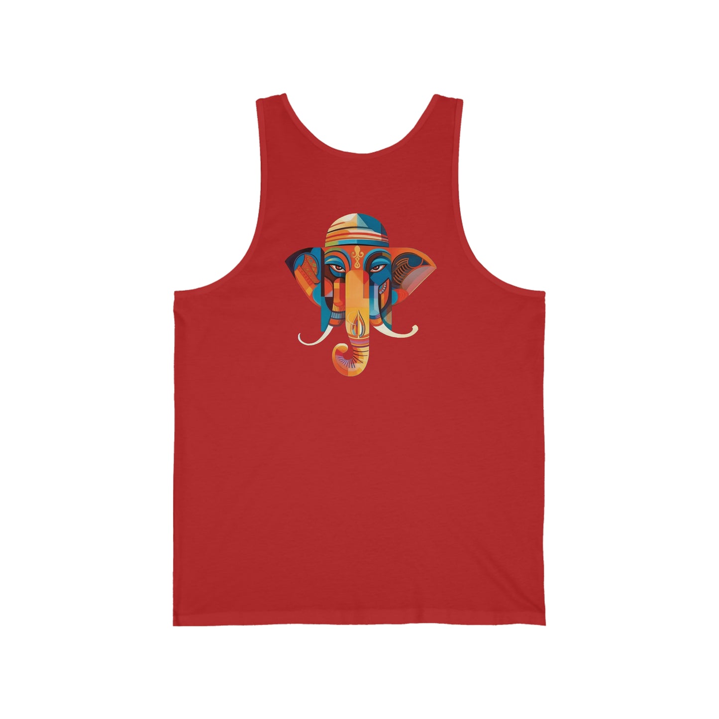 Ganesha Back Unisex Jersey Tank