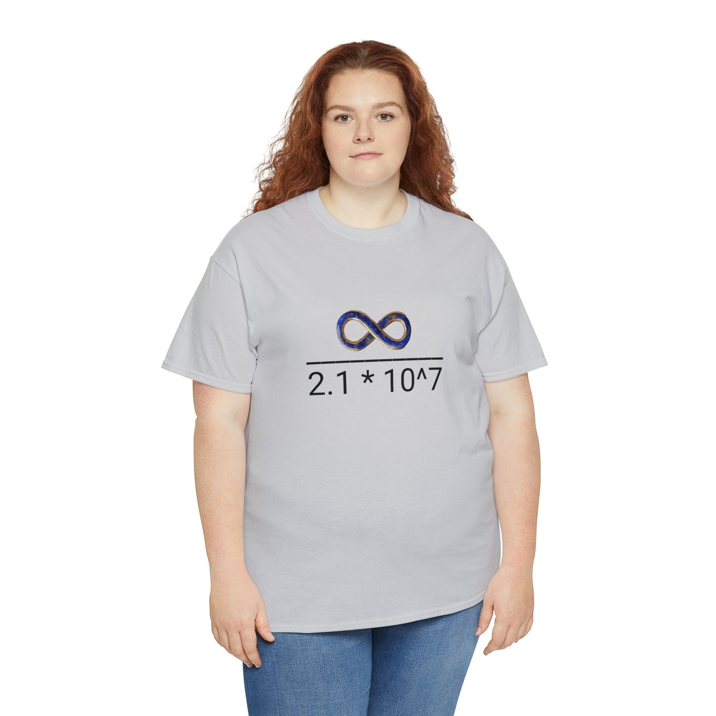 Pricing the Universe in Bitcoin Unisex Heavy Cotton Tee