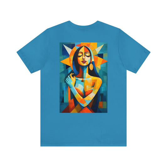 Tantric Goddess Back Unisex Jersey Short Sleeve Tee