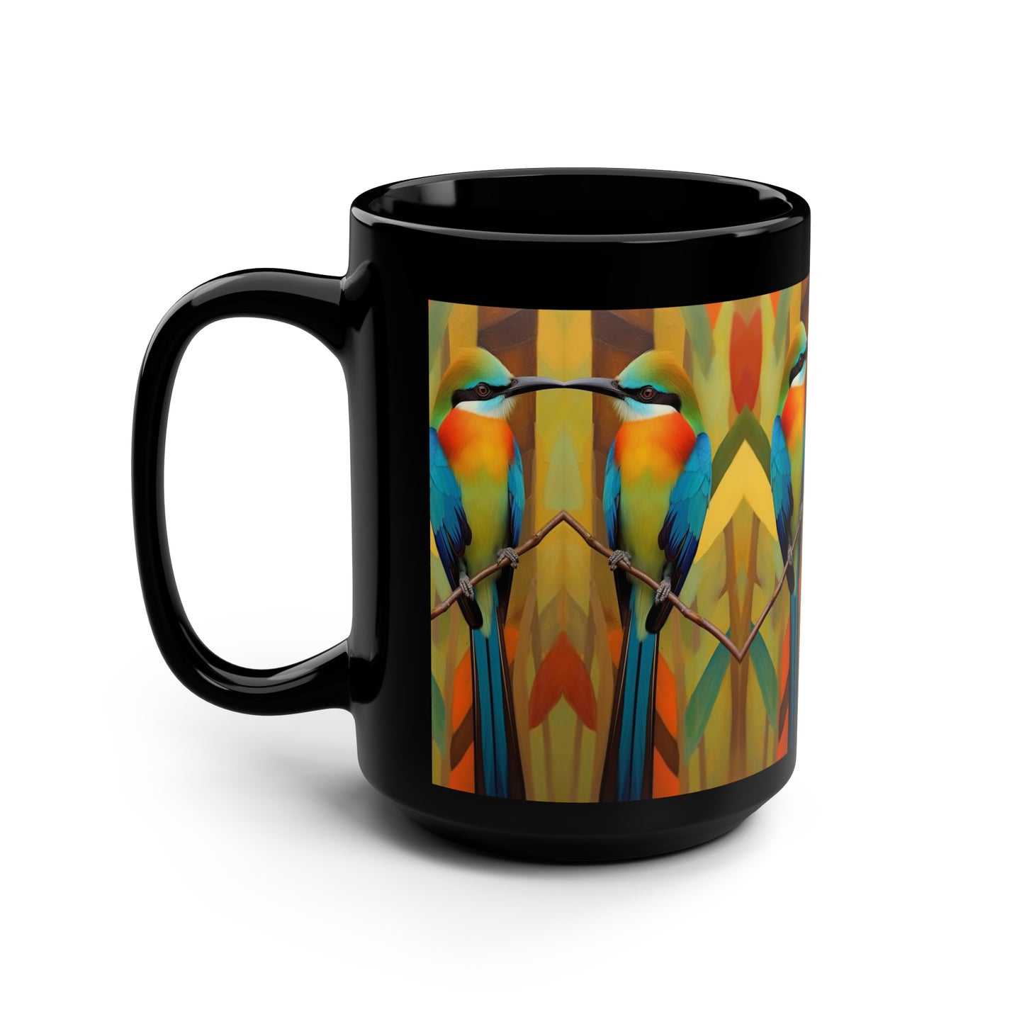 Guarabarranca Black Mug, 15oz