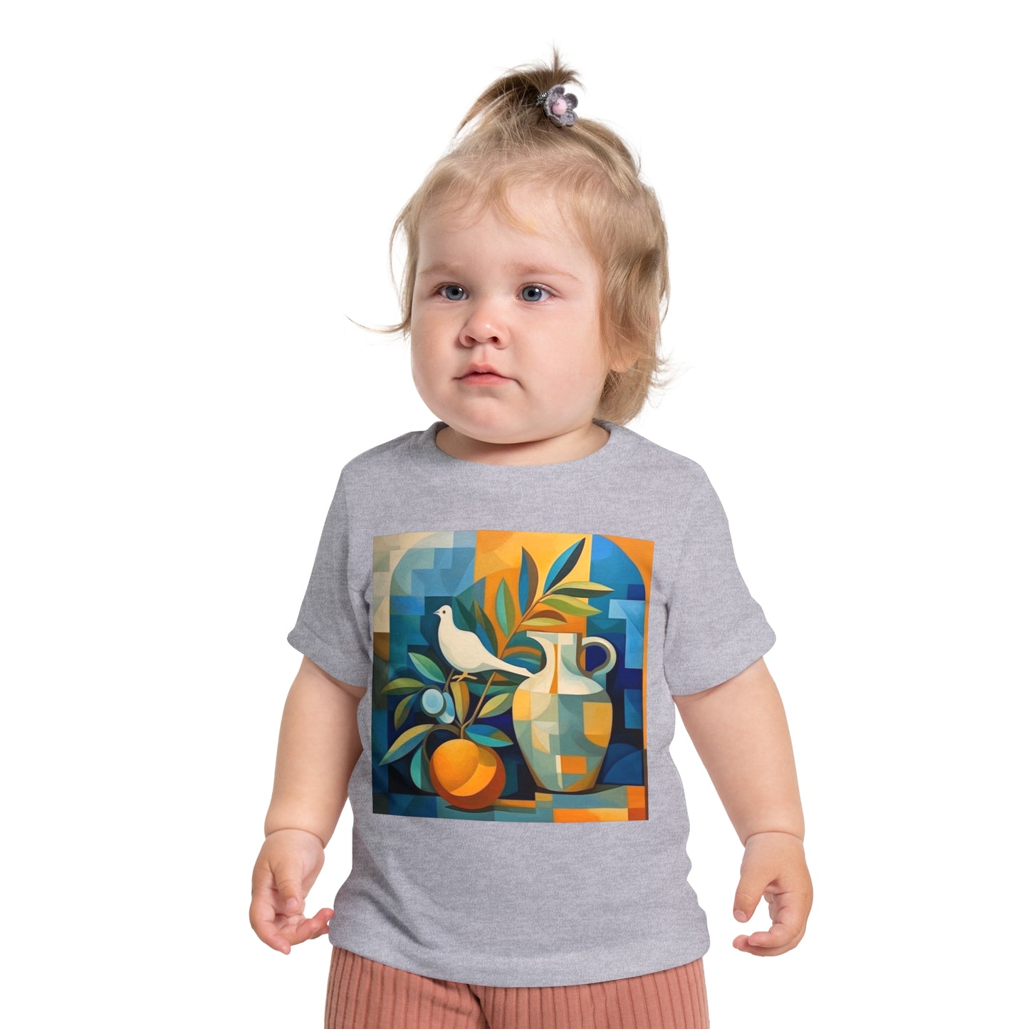 Dove and Olive Branch Baby Short Sleeve T-Shirt