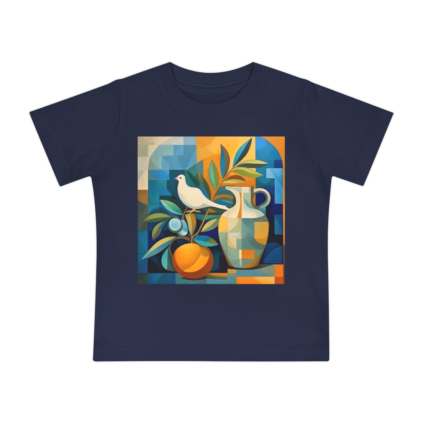 Dove and Olive Branch Baby Short Sleeve T-Shirt