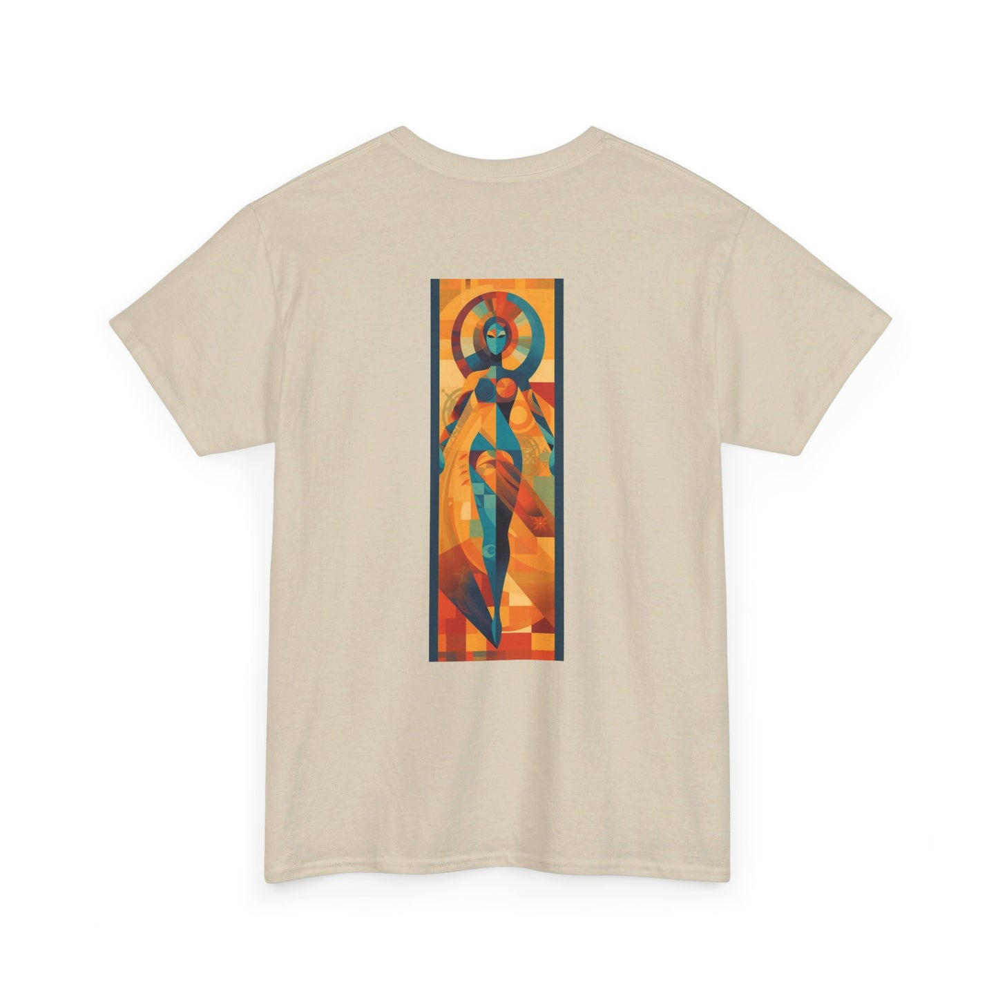 Tantric Cubism Unisex Heavy Cotton Tee