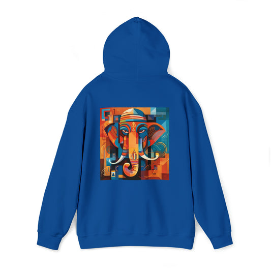 Ganesha Back Unisex Heavy Blend™ Hooded Sweatshirt